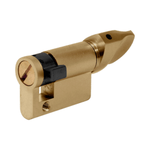 EVVA KHZ Euro Half Turn Cylinder - 41mm (32-9) PB