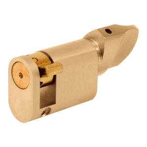 EVVA OKHZ Oval Half Turn Cylinder - 41mm (32-9) PB