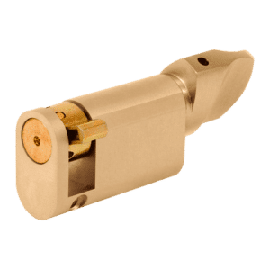 EVVA OKHZ Oval Half Turn Cylinder - 46mm (37-9) PB