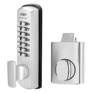 LOCKWOOD DGT002 Series Digital Lock With Rim Latch & Holdback - SC Out