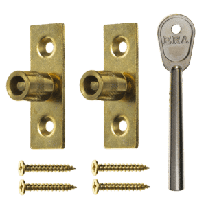 ERA 822 Sash Window Stop - PB 2 Locks + 1 Key Display Boxed