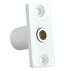 Ingersoll SW66 Sash Window Stop - WH 1 Lock + 1 Key Visi
