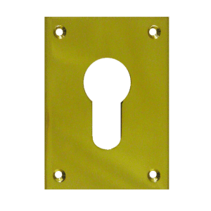 SOUBER TOOLS EE1 Front Fix Euro Escutcheon - PB