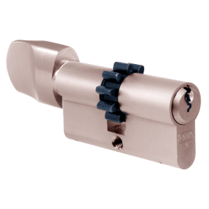 EVVA A5 KDZ COG Euro Key & Turn Cylinder 10 Tooth KD - 62mm 31-T31 (26-10-T26) PB