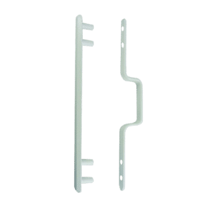 KICKSTOP 9603 & 9604 Door FrameGuard With Staple - WH Staple 70mm X 30mm
