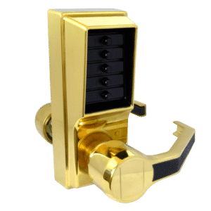 DORMAKABA Simplex L1000 Series L1031 Digital Lock Lever Operated With Passage Set - PB RH LR1031-03