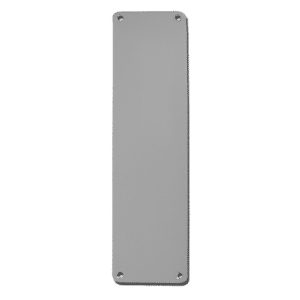 DORTREND 75mm Wide Rounded Aluminium Finger Plate - 305mm PA