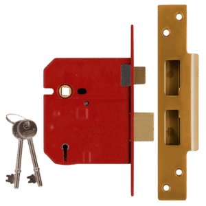 UNION 2234 5 Lever Sashlock - 76mm PL KA Boxed