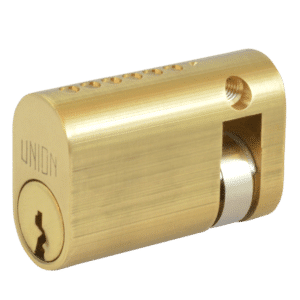 UNION 2x1 Oval Half Cylinder - 44.5mm (35/9) KD PB