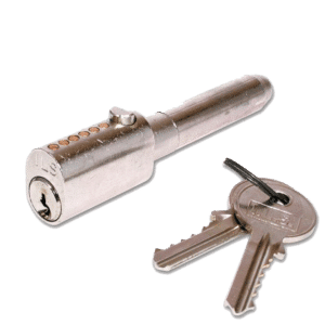 ILS Lock Sys FDM005 Oval Bullet Lock - 90mm x 14mm x 33mm FDM.005-1 KD CP