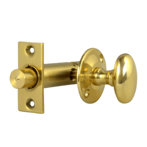 Frank Allart 525 Door Security Bolt - Turn - 45mm PB Boxed