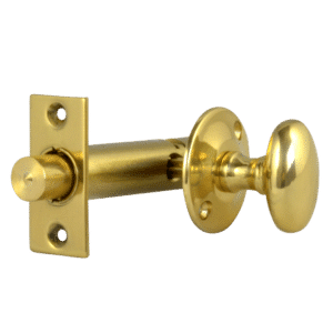 Frank Allart 525 Door Security Bolt - Turn - 57mm PB Boxed