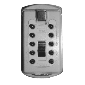 SUPRA KIDDE 001004 Slim Line Key Safe - Assorted Colours