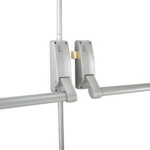 BRITON 377 Push Bar Double Rebated Door Panic Set - RH