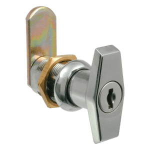 L&F 2630 Locking Mini `T` Handle - 20mm CP