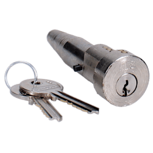 ILS Lock Sys FDM004 Round Cylinder Bullet Lock 83mm x 25mm x 29mm - FDM.004-B KA CP