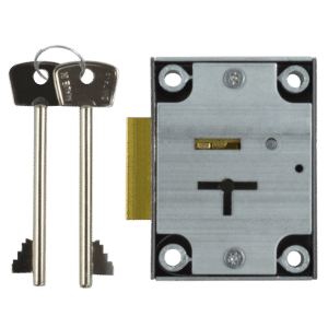 L&F 2802 Safe Lock - ZP 7 Lever Slam Lock