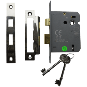 ASEC Vital 3 Lever Sashlock - 75mm NP