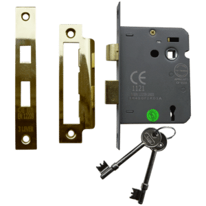 ASEC Vital 3 Lever Sashlock - 65mm PB
