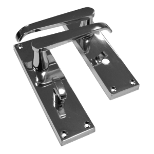 ASEC Vital Victorian Plate Mounted Straight Lever Furniture - 150mm CP Bathroom