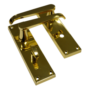 ASEC Vital Victorian Plate Mounted Straight Lever Furniture - 150mm PB Bathroom
