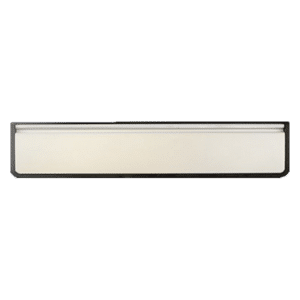 ASEC VITAL 10 Inch Letterplate - Silver