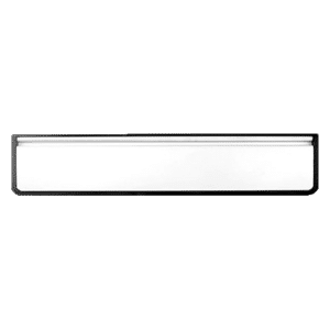 ASEC VITAL 10 Inch Letterplate - White