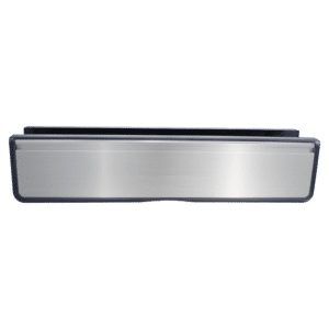ASEC VITAL 12 Inch Letterplate - Polished Silver