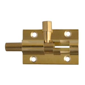ASEC VITAL Brass 25mm Wide Straight Barrel Bolt - 38mm