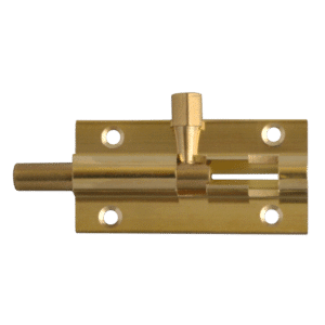 ASEC VITAL Brass 25mm Wide Straight Barrel Bolt - 50mm