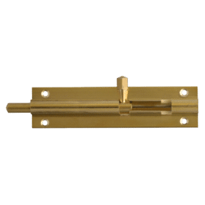 ASEC VITAL Brass 25mm Wide Straight Barrel Bolt - 100mm