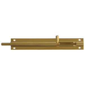 ASEC VITAL Brass 25mm Wide Straight Barrel Bolt - 150mm